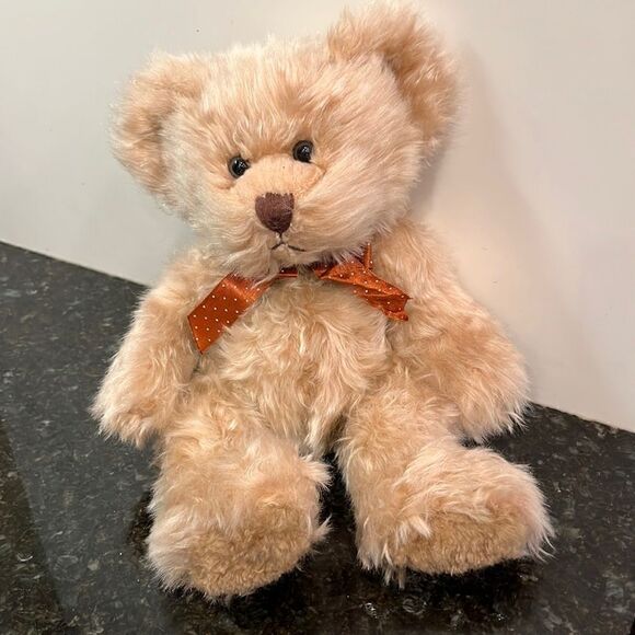 Russ Berrie & Co Plush "Radcliffe" Bears from the Past 11" Stuffed Bear With Bow - Picture 1 of 9